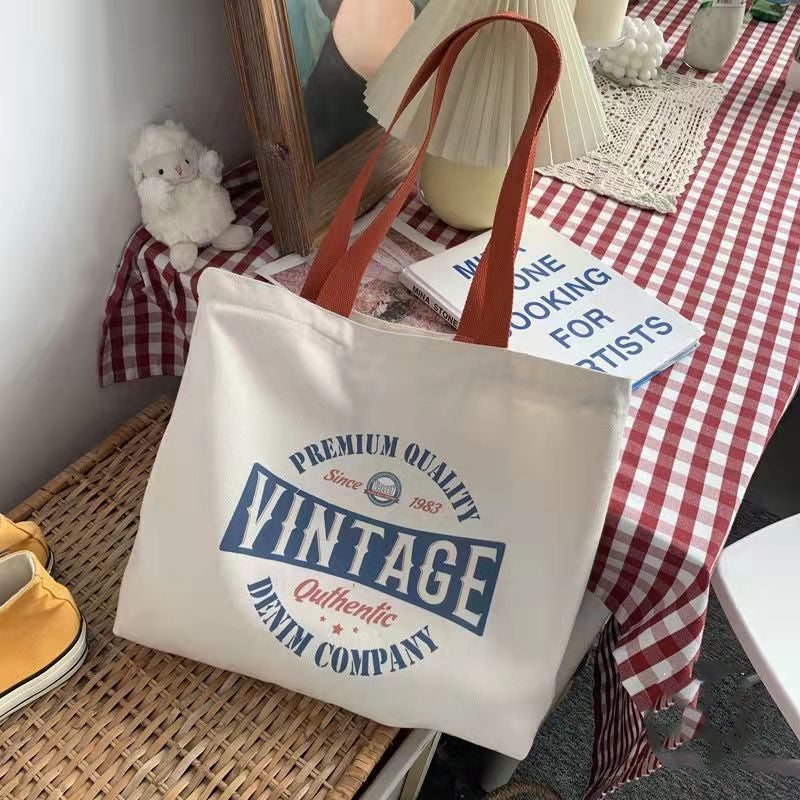 Women's Casual Large Capacity Canvas Shoulder Bag