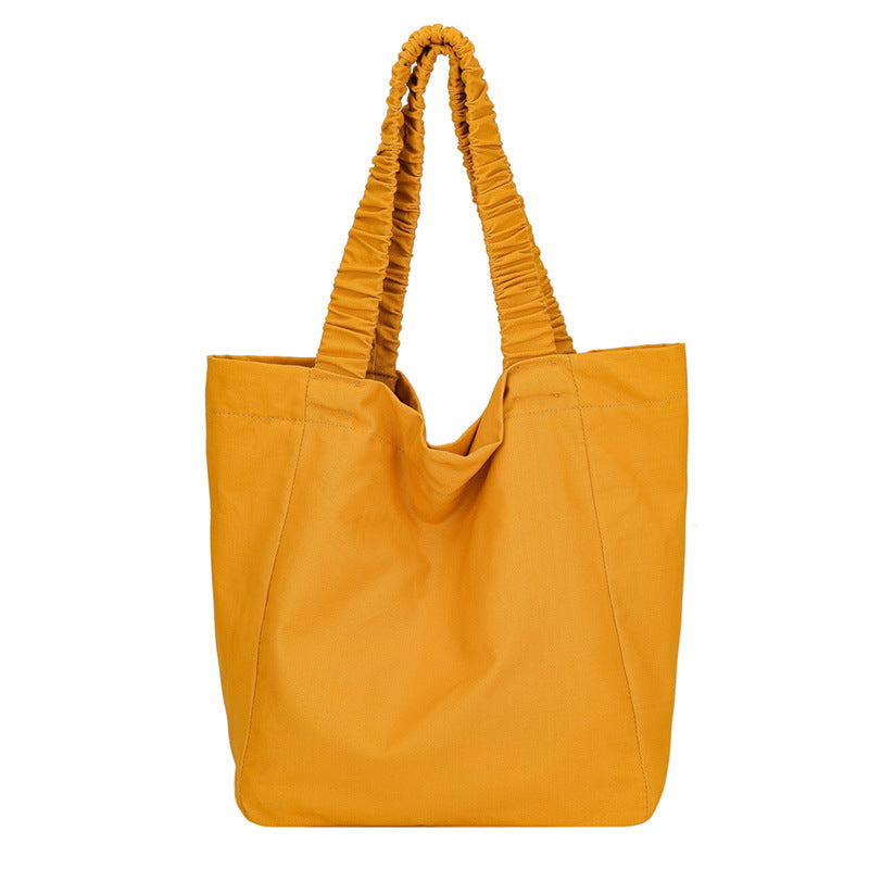 Women's One Shoulder Canvas Portable Shopping Bag