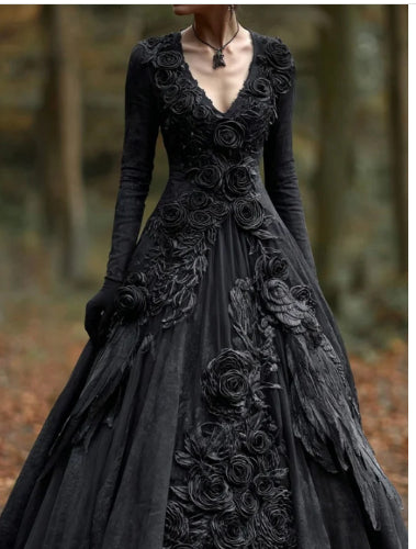 Fashionable Casual Halloween New Witch Witch Dress