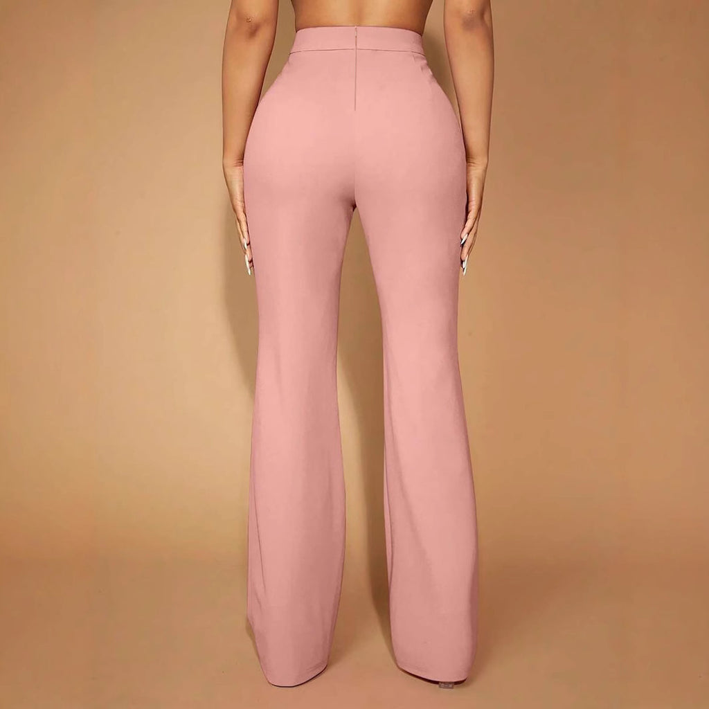 High Waist All-matching Fashion Business Commute Fall Women's Clothing Casual Business Pants Trousers