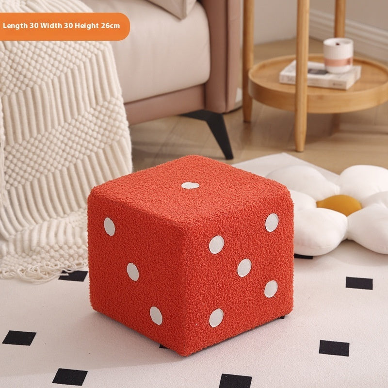 Small Stool Household Stackable Dice Small Bench