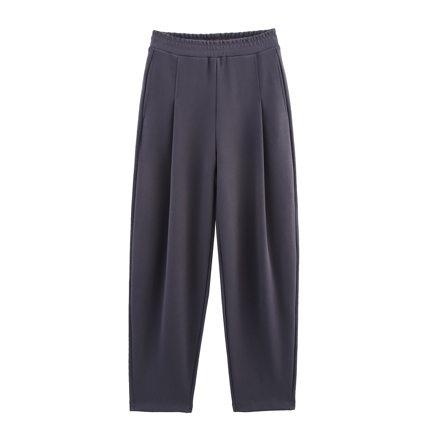 Washed Double-sided Cloth T-shirt Washed Pleated Pants Two-piece Suit