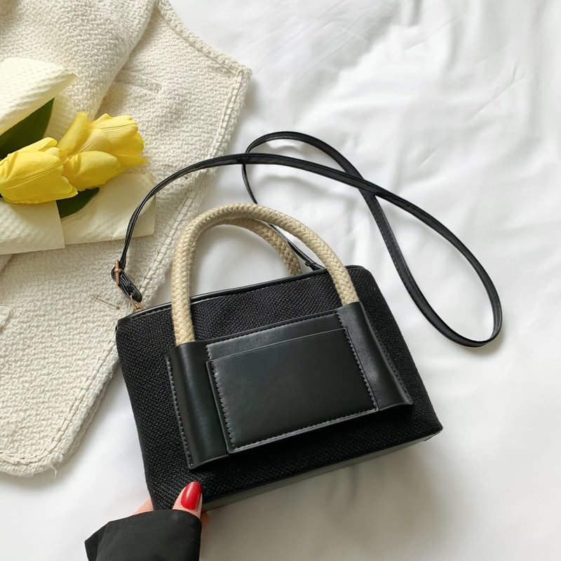 Women's Fashion Simple Casual Canvas Handbag Crossbody Bag