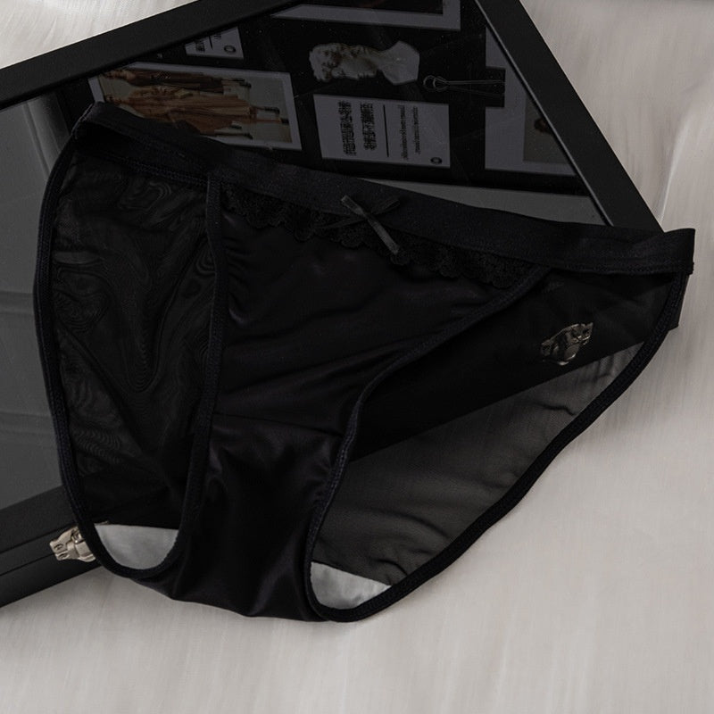 French Maillard Sexy Satin Underwear For Women