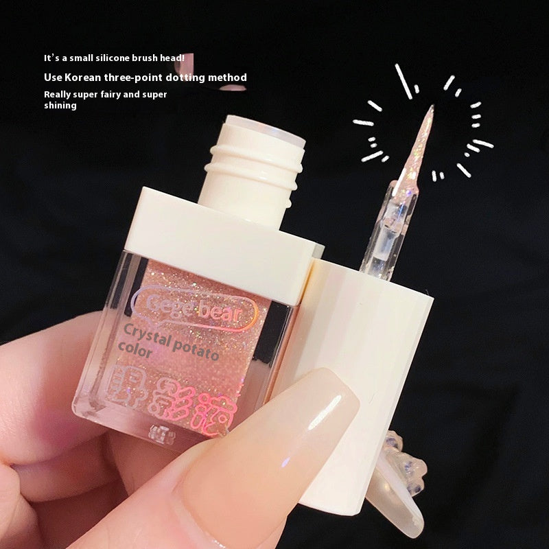 Gege Bear Gogo Bear Liquid Crystal Gem Dazzling Color Liquid Eye Shadow