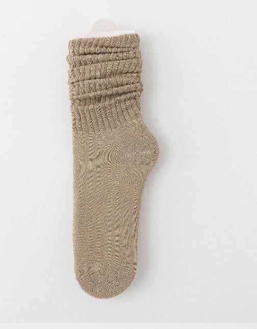 Pile Style Maillard Socks For Women