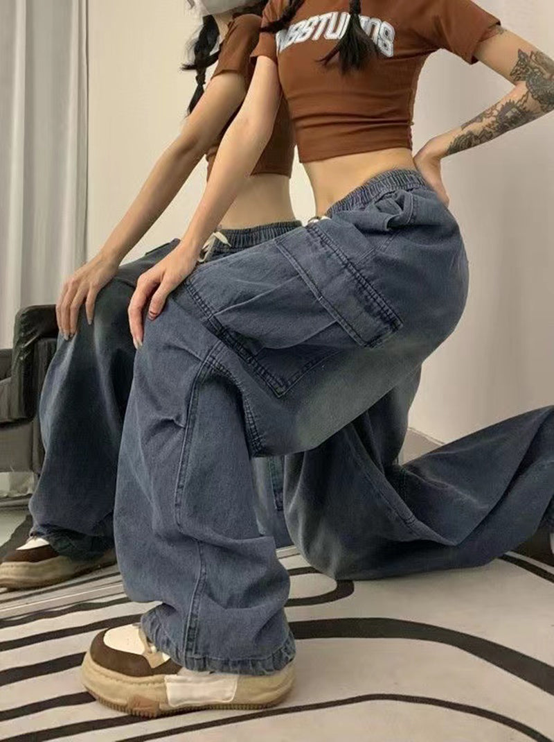 Women's Vintage Loose Work Jeans