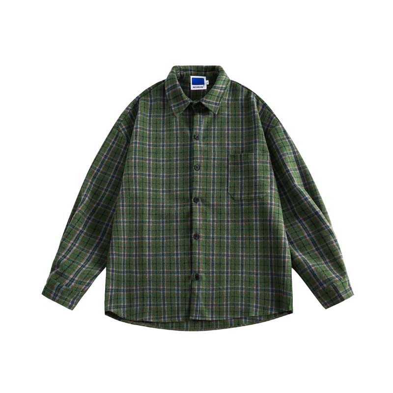 Winter Vintage Checkered Work Shirt