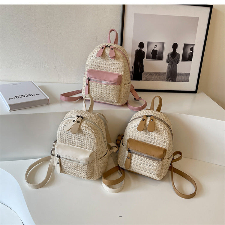 Summer Small Backpack Mini Versatile Small Schoolbag