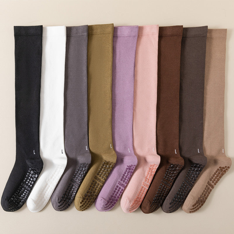 Fashion Yoga Professional Non-slip Calf Socks Women