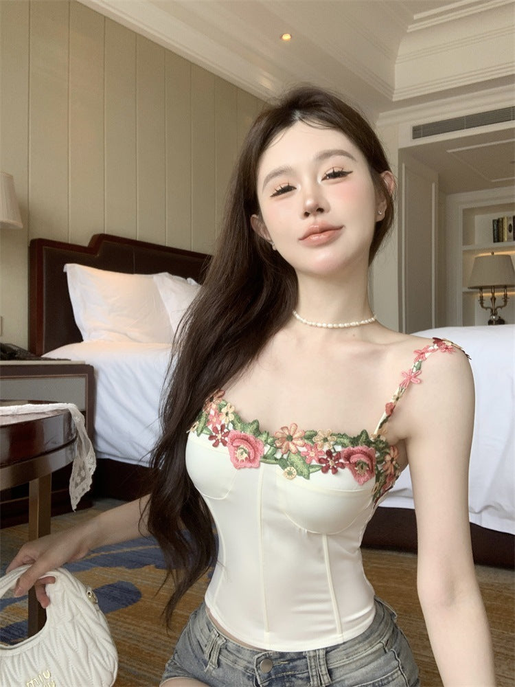 Thai Pure Sweet Hot Girl Fishbone Tube Top