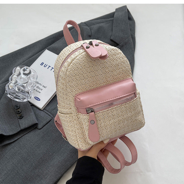 Summer Small Backpack Mini Versatile Small Schoolbag