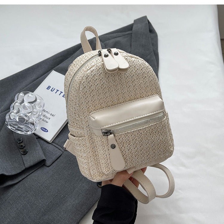 Summer Small Backpack Mini Versatile Small Schoolbag