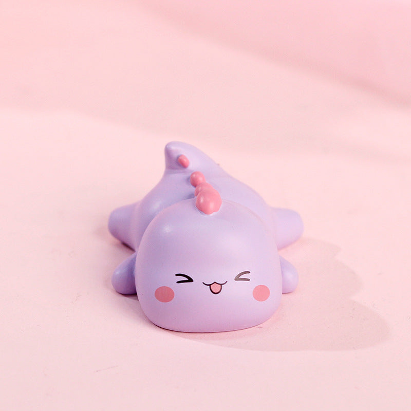 Small Dinosaur Resin Small Ornaments Desktop Decoration