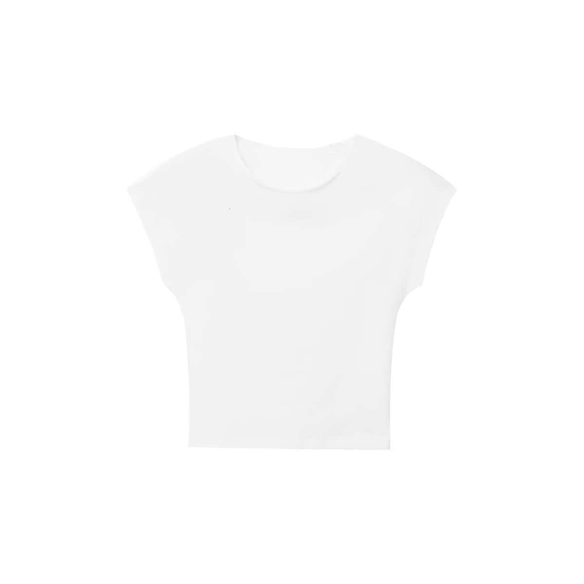 Slim Fit Micro Elastic Amazon European And American Summer Design Blouse Sleeveless