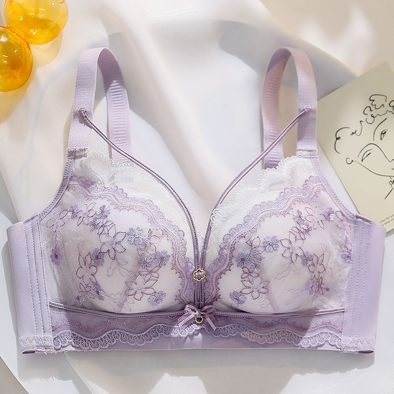 Push Up Breast Holding Wireless Underwear For Women