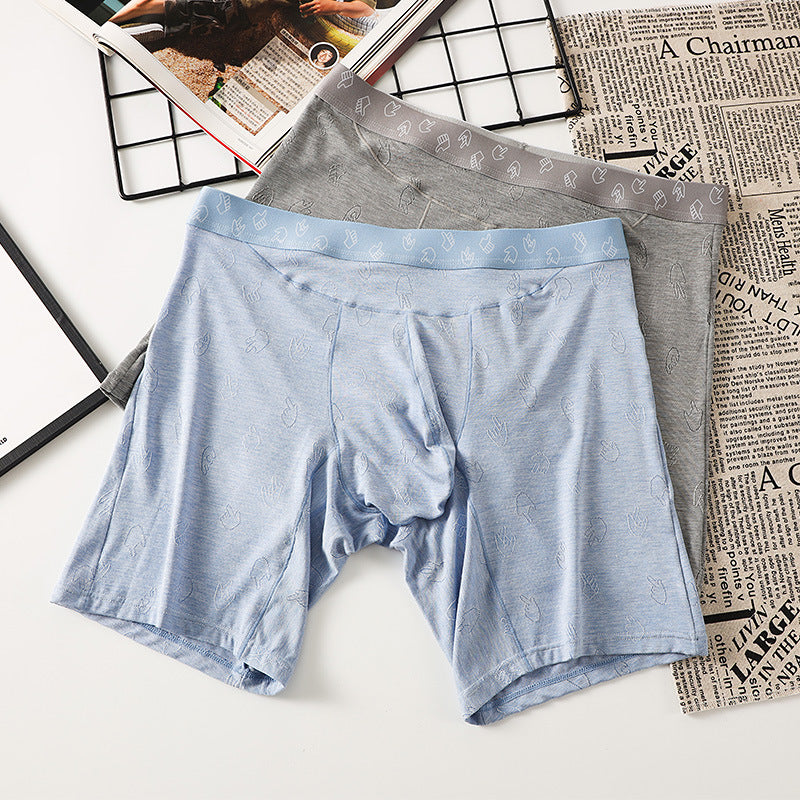 Men's Modal Extended Leisure Boxer Shorts