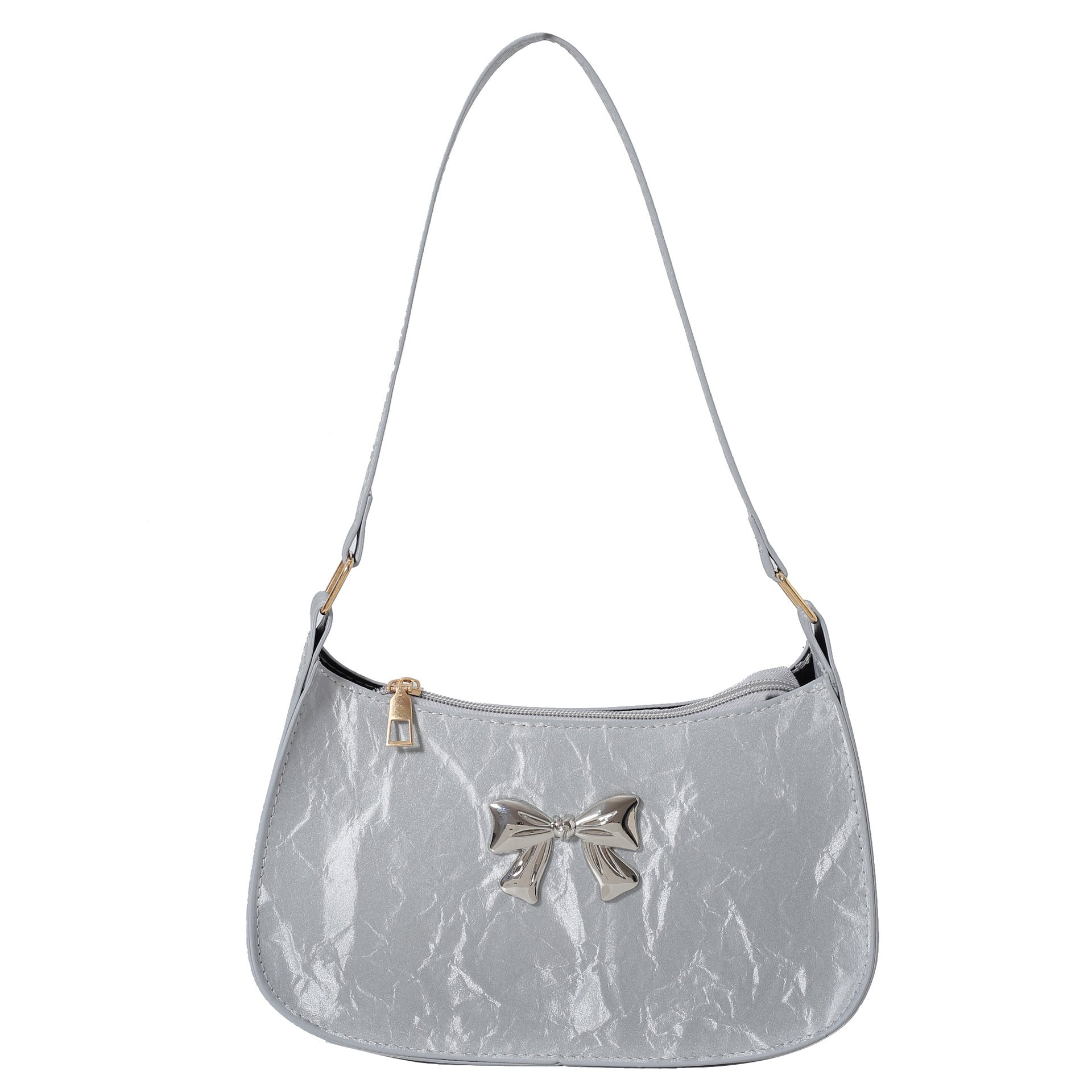 Pure Color Trendy Special-interest Design Butterfly Fashion Shoulder Bag