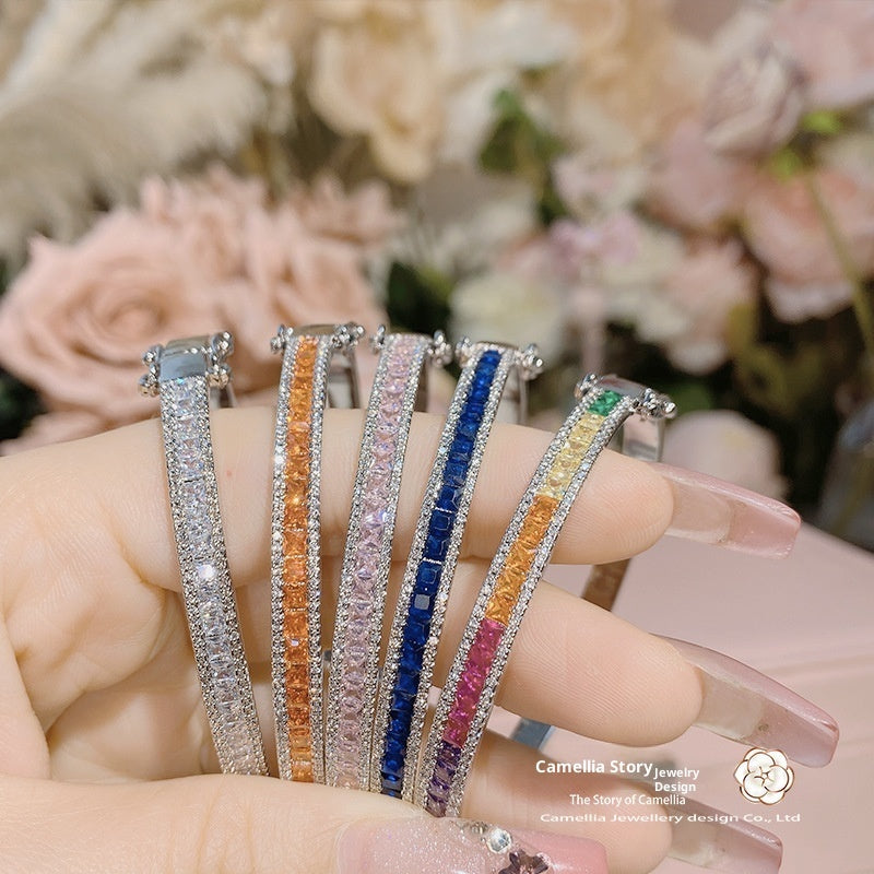 Rainbow Colorful And Flexible Wristband