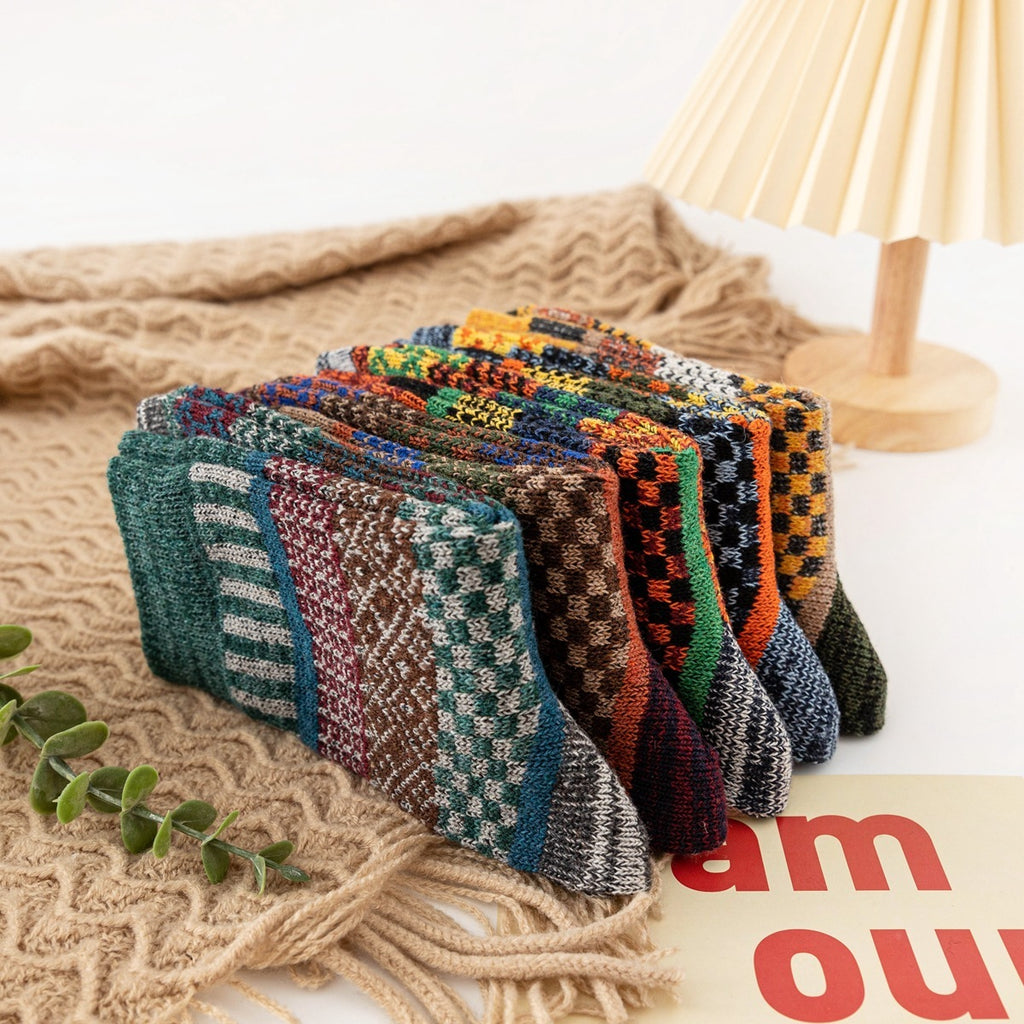 Autumn And Winter Thickening Wool Socks Men And Women