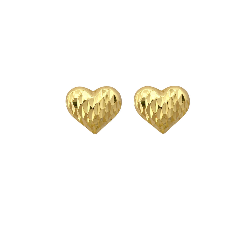 Simple And Elegant Irregular Heart-shaped Ear Clips