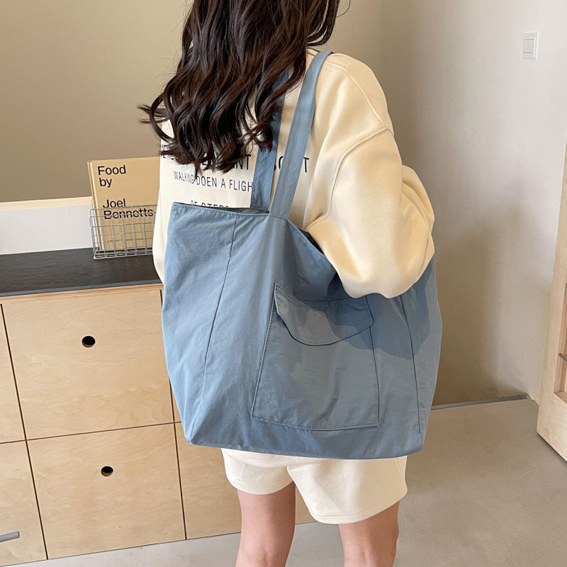 Large Capacity Artistic One-shoulder Canvas Bag