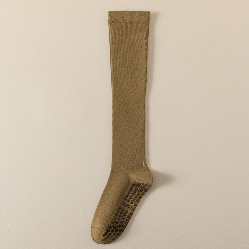 Fashion Yoga Professional Non-slip Calf Socks Women