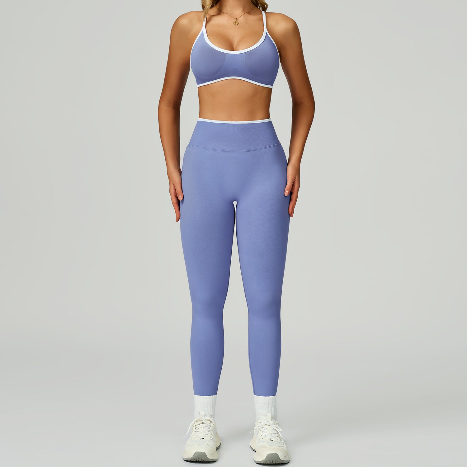 Seamless Yoga Set High-waisted Fitness Workout Outfit