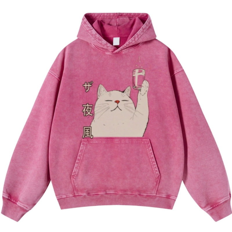 Heavyweight Washed Vintage Loose Oversized Sweatshirt