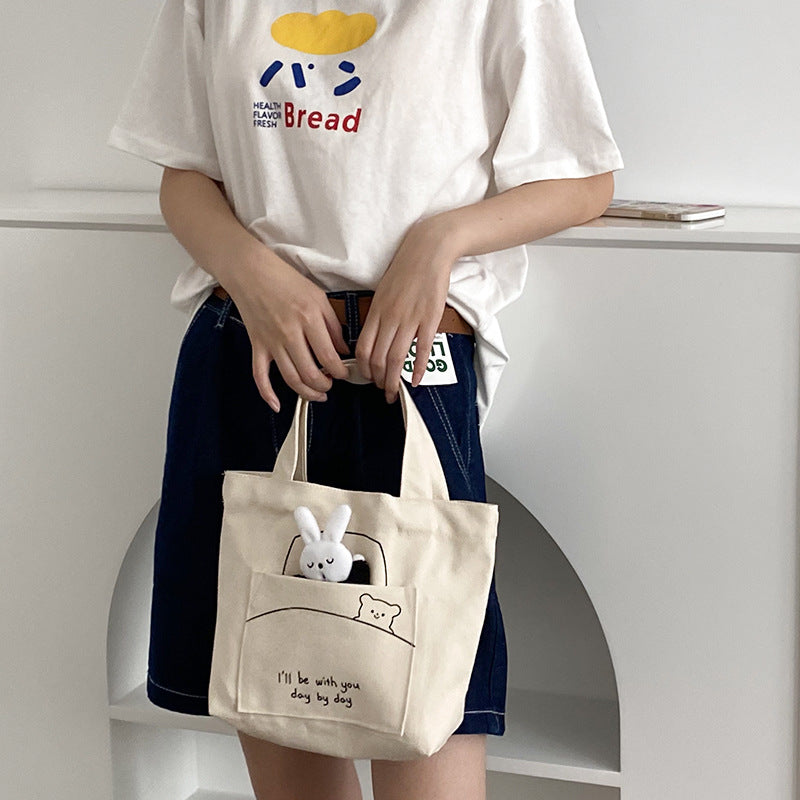 Japanese College All-match Canvas Bag