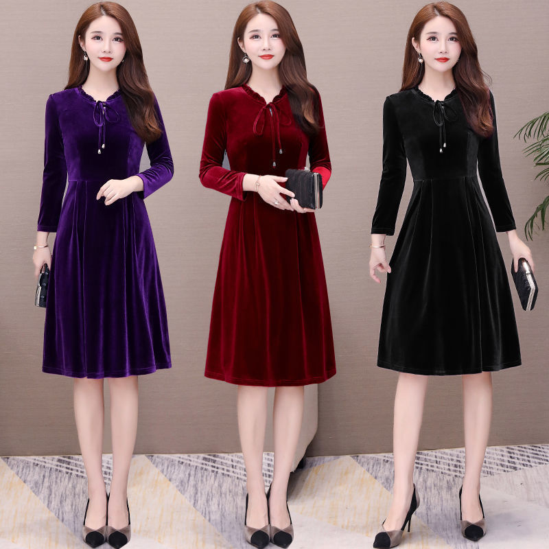 Mom's Plus-size Women's Wear A-line Slip Dress