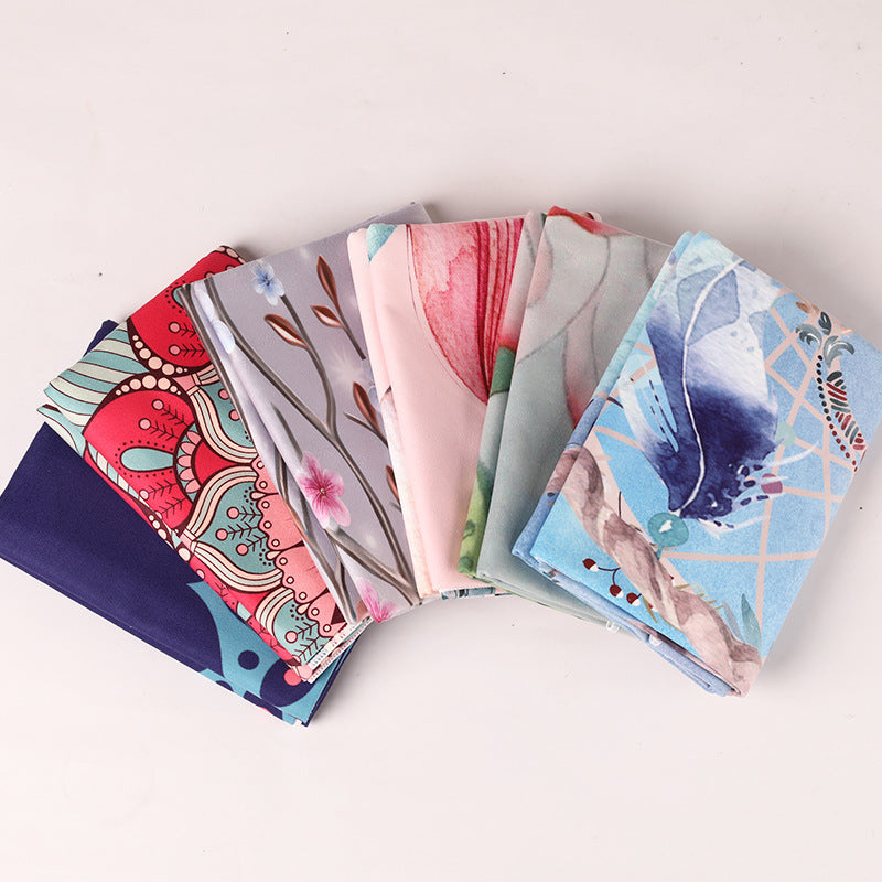 Sweat-absorbent Portable Printed Yoga Mat