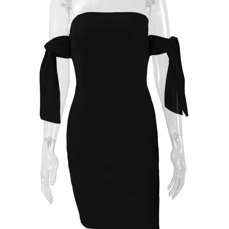 Dress Fashion Solid Color Women's Banquet Dress