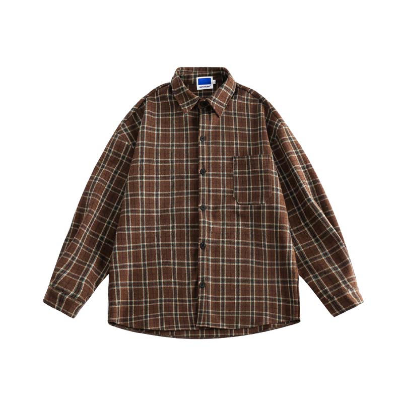 Winter Vintage Checkered Work Shirt