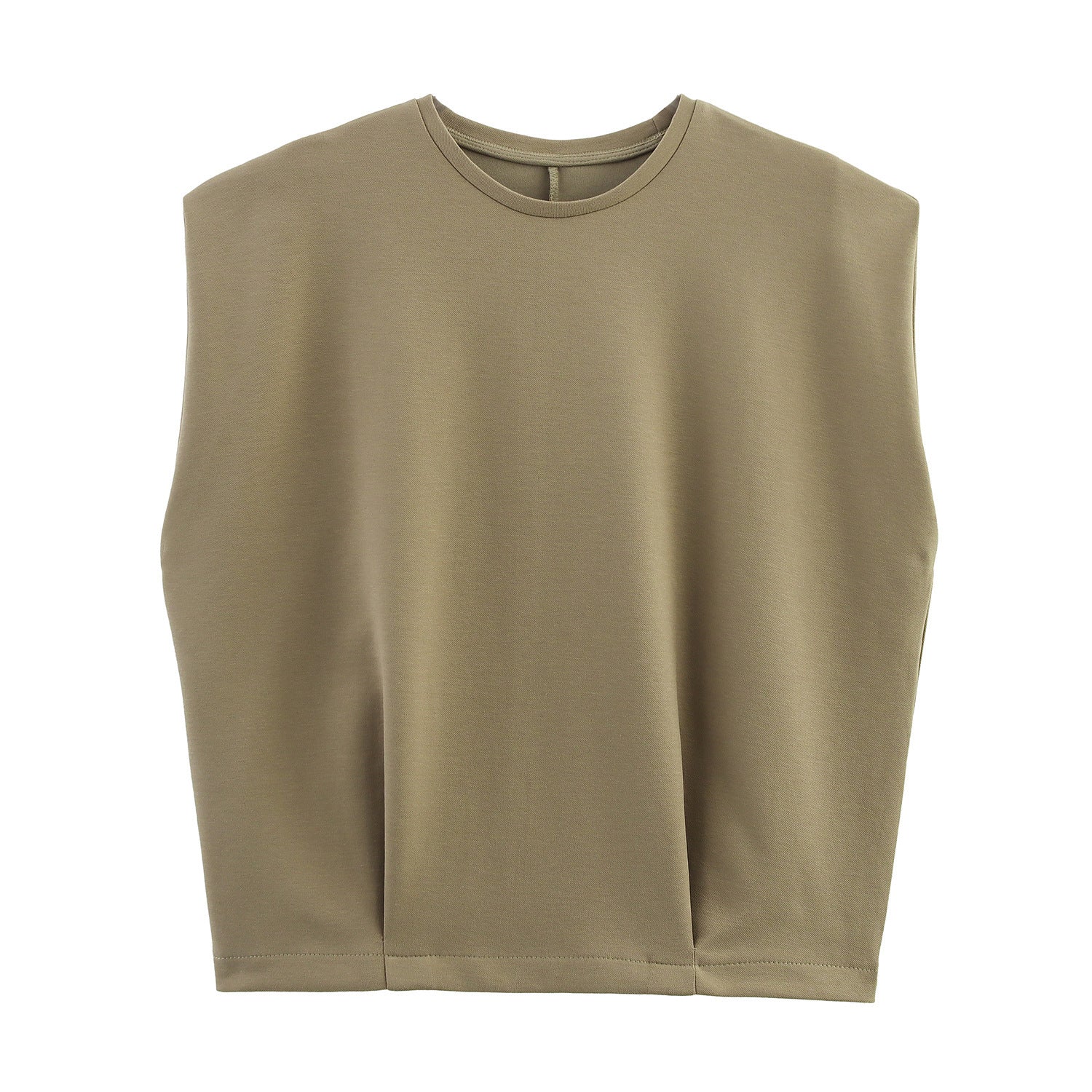 Washed Double-sided Cloth T-shirt Washed Pleated Pants Two-piece Suit