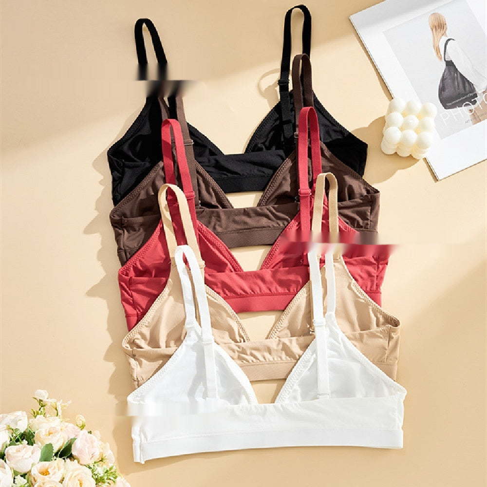 Wireless French Bra With Feminine Touch