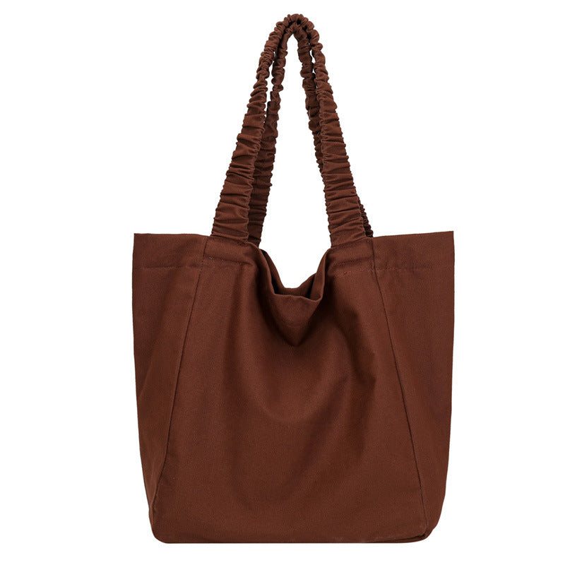 Women's One Shoulder Canvas Portable Shopping Bag