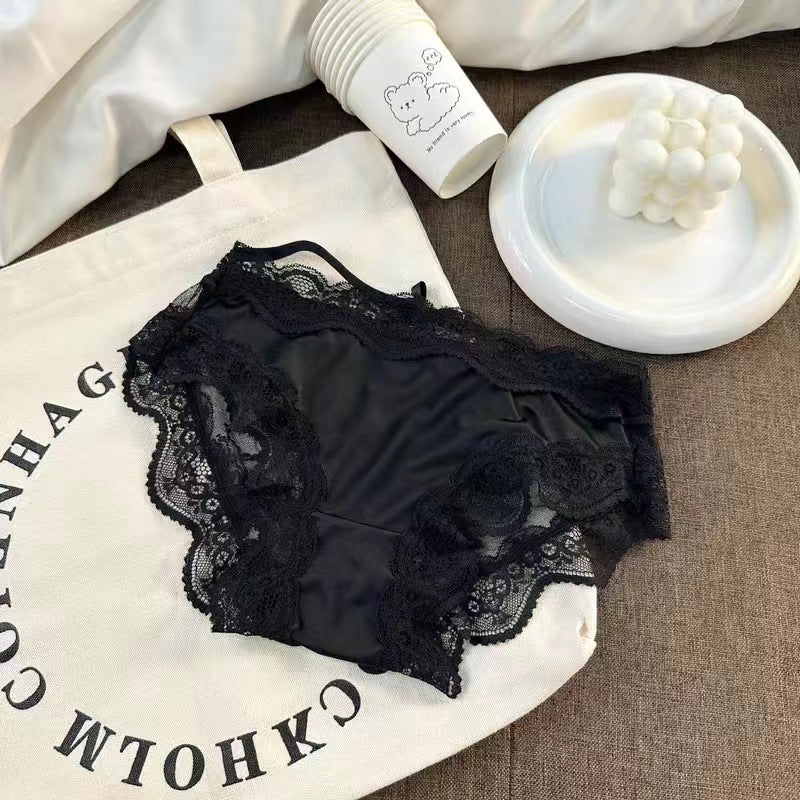 Sexy Lace Underwear Women Girl Student Underwear Pure Cotton Crotch Briefs
