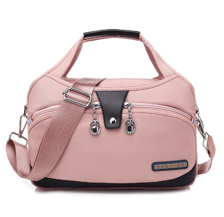 Casual all-match nylon canvas shoulder messenger bag