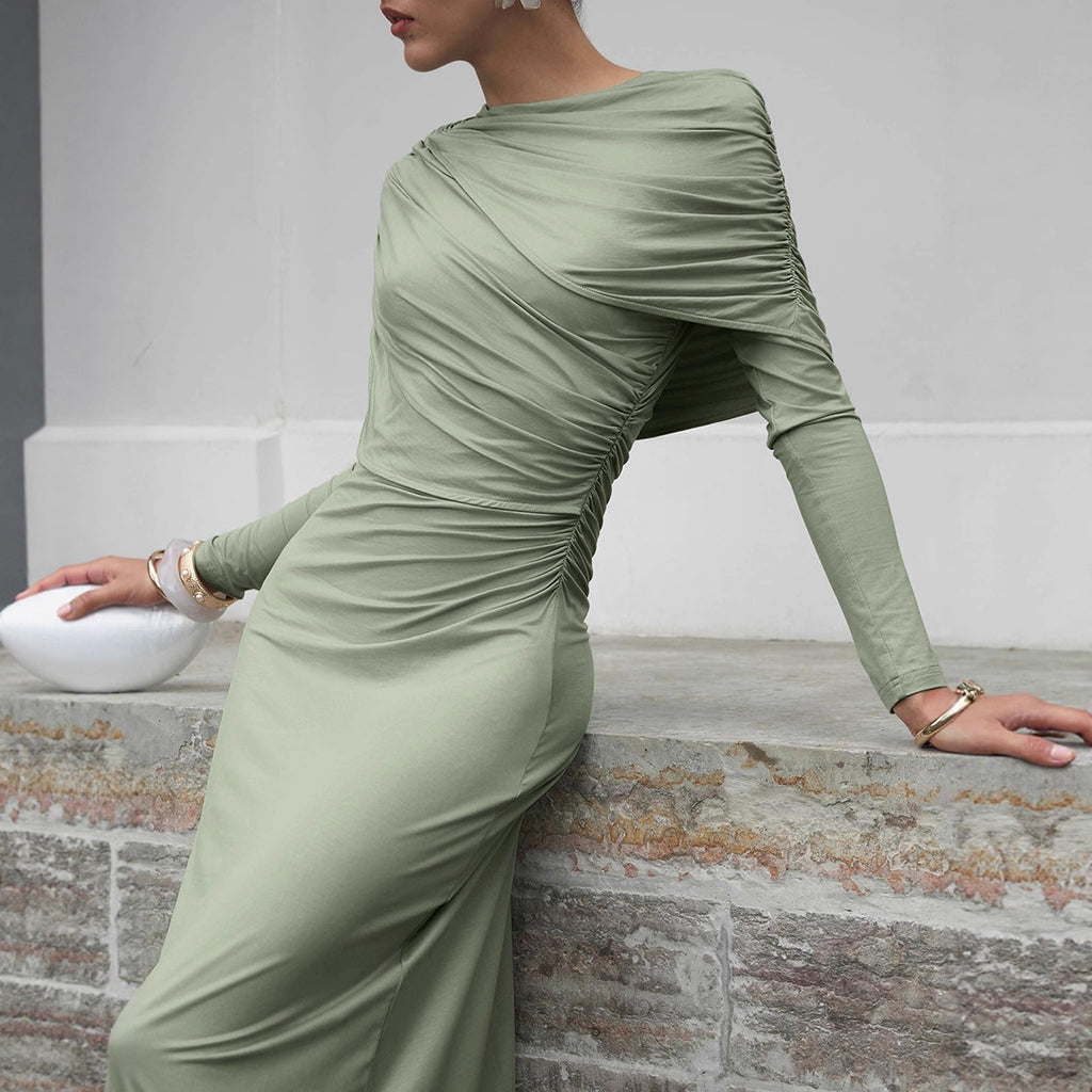 Fashionable, Elegant, Long-sleeved Slim Dress For Women