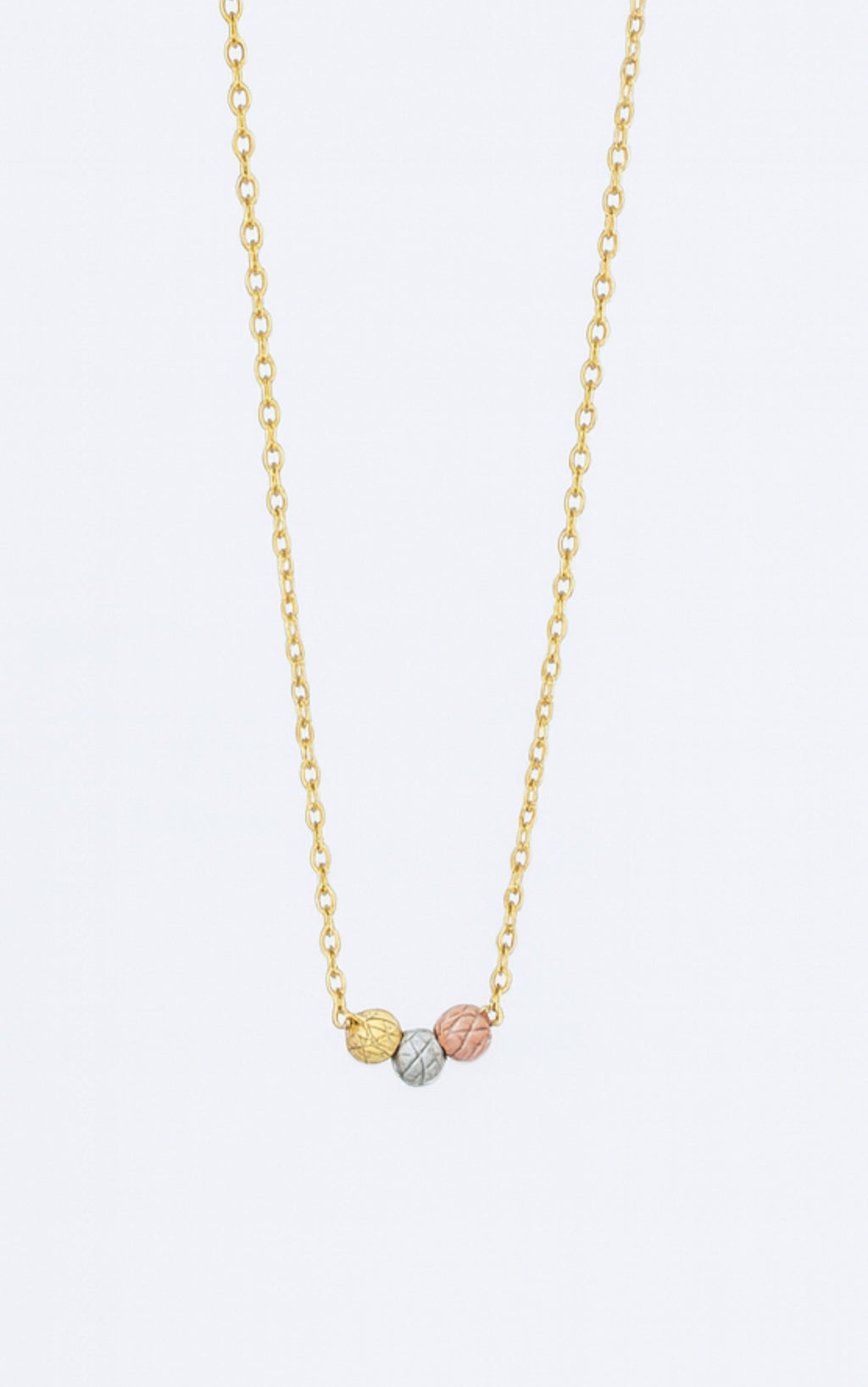 Stainless Steel Beaded Necklace For Women