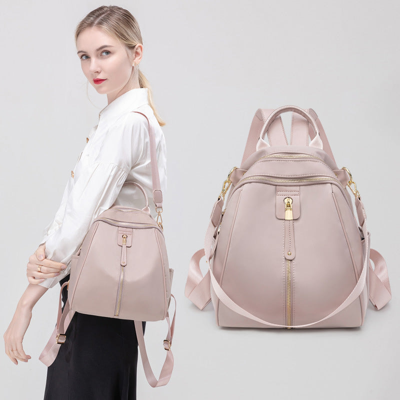 Women's Oxford Cloth Backpack Korean-style Simple