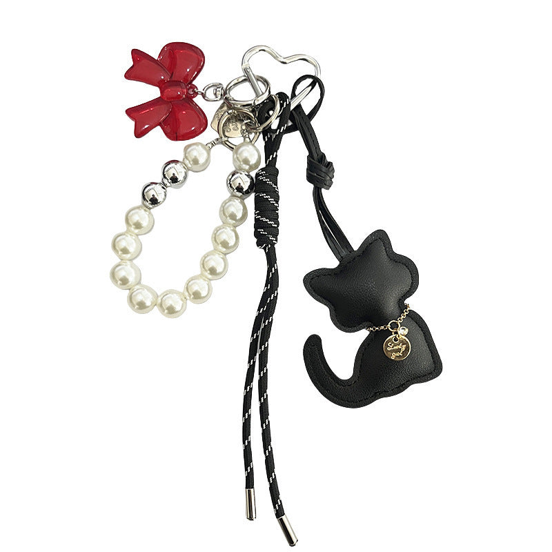 Maillard Cartoon Lucky Cat Keychain For Women