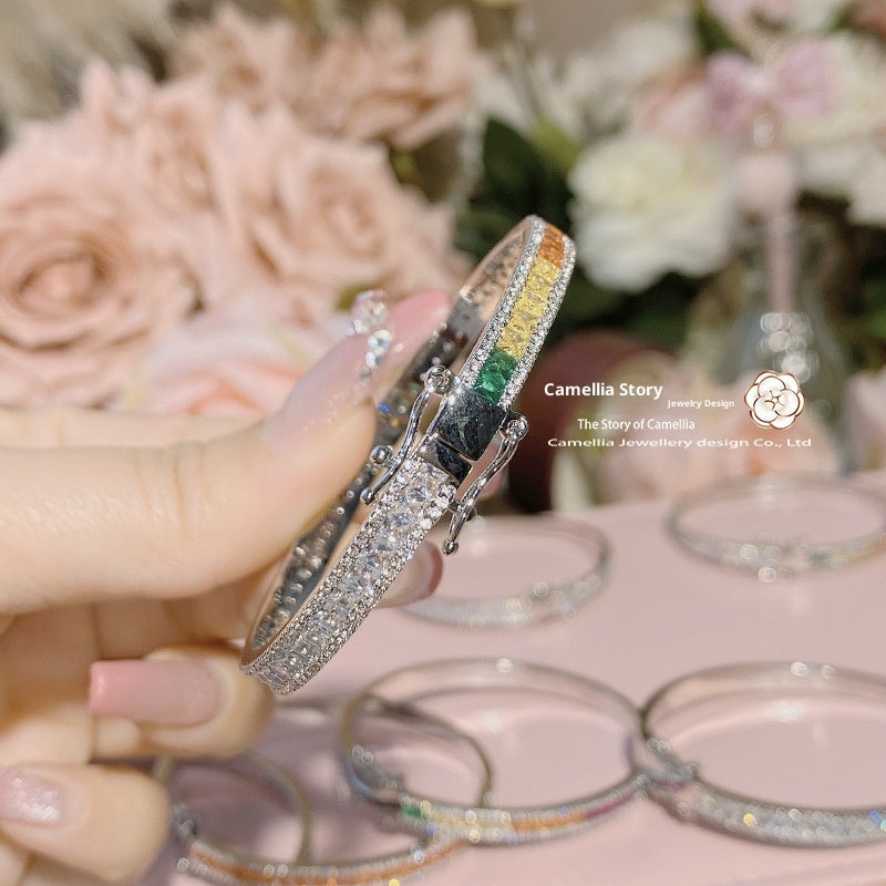 Rainbow Colorful And Flexible Wristband