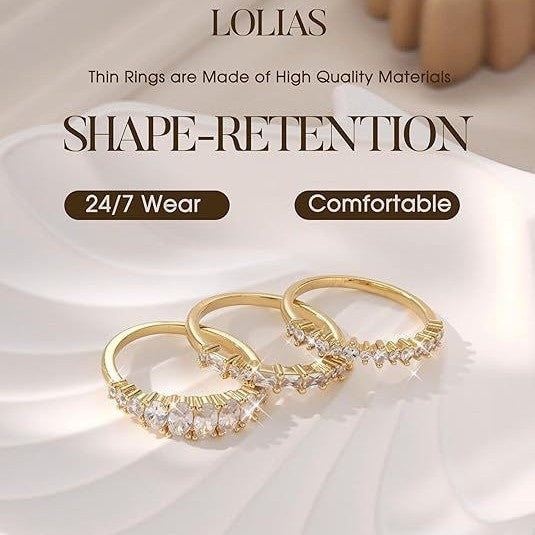 Fashion Luxury Oval Zirconia Ladies Four-piece Set