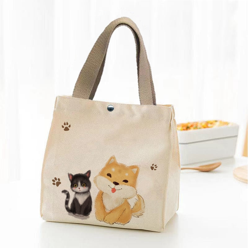 Canvas Bag Female Summer Series Cartoon Portable