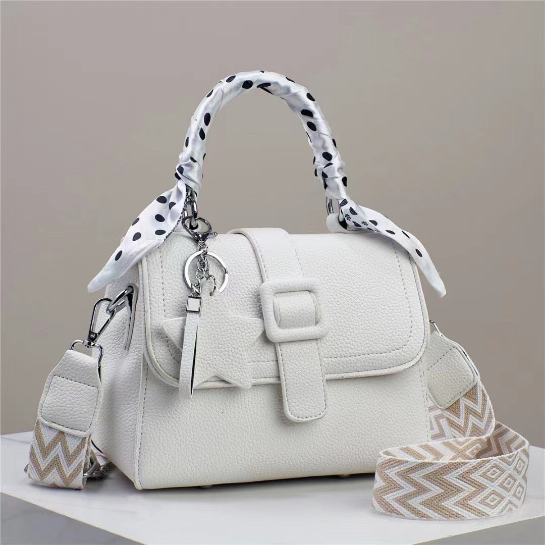 Solid Color Spring And Summer Handbag