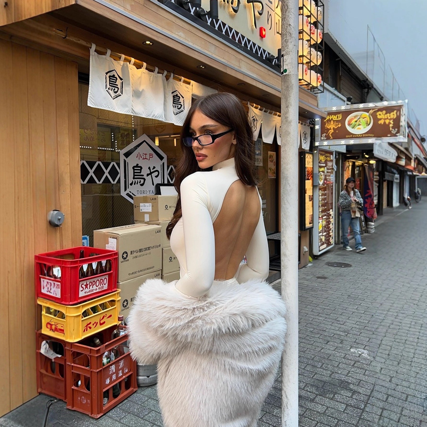 Elegant Womens Short Skirt Figure-hugging Dress