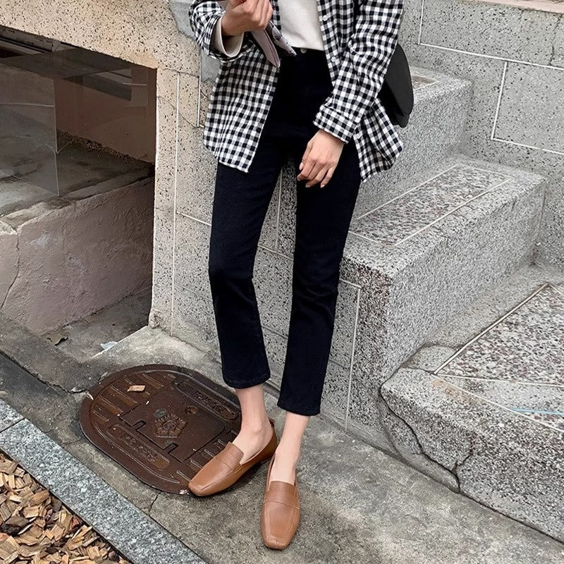 Light Business Slim-fit Straight Trousers