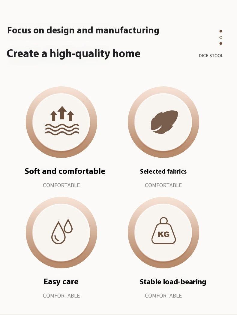 Small Stool Household Stackable Dice Small Bench